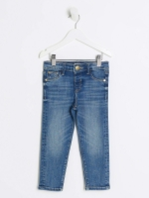 LittleWoods River Island Mini Mini Girls Skinny Jeans - Blue