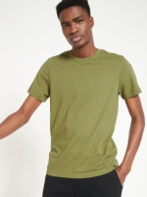 LittleWoods Everyday Essentials Crew Neck T-Shirt - Khaki