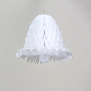 InExcess  Paper Joy Honeycomb Tissue Paper Bell Decoration - 2 Pack