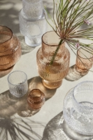 Glass tealight holder £5.00