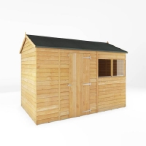 Homebase  Mercia 10 x 6ft Overlap Reverse Apex Shed