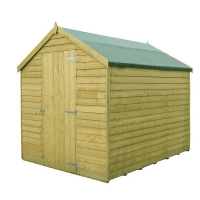 Homebase  Shire 8x6ft Pressure Treated Overlap Garden Shed