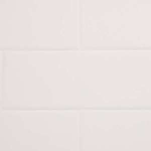 Wetwall Pure White - 1200mm - Horizontal Panel - Composite