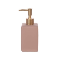 Homebase  Ceramic Soap Dispenser - Blush Pink