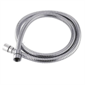 Homebase  1.2m Shower Hose - Chrome