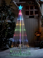 LittleWoods Very Home 5.5ft Waterfall LED Indoor/Outdoor Christmas Tree Light