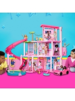 LittleWoods Barbie DreamHouse Doll Playset, Slide and Accessories