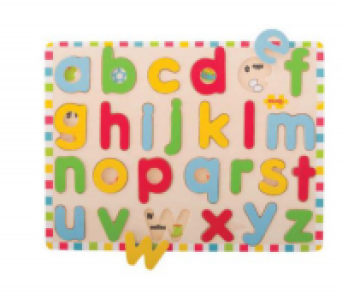 InExcess  BigJig Inset Puzzle - Lowercase Alphabet