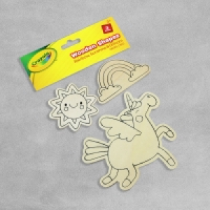 InExcess  Crayola Wooden Shapes - Pack of 3