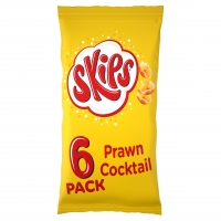 Iceland  Skips Light & Melty Prawn Cocktail Flavour 6 x 13.1g
