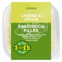 Iceland  Iceland Cheese & Onion Sandwich Filler 250g