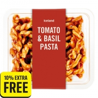 Iceland  Iceland Tomato and Basil Pasta 250g + 10% Extra Free