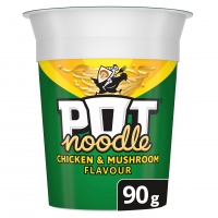 Iceland  Pot Noodle Standard Pot Noodle Chicken & Mushroom 90 g