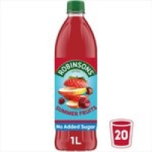 Robinsons Summer Fruits Squash No Added Sugar