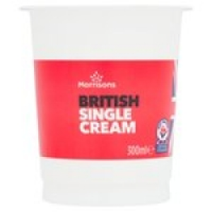 Morrisons Single Cream £0.99