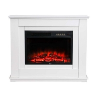 RobertDyas  Livingandhome Electric Fireplace Suite With White Mantel