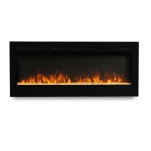 RobertDyas  Livingandhome 60 Inch LED Electric Fireplace Wall Mounted