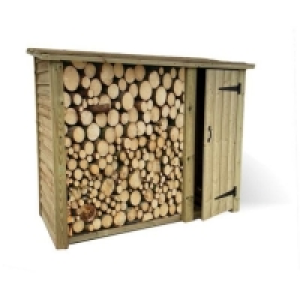 Churnet Valley Heavy Duty Logstore With Tool Shed 6 x 6 £283.99