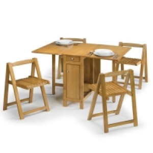 RobertDyas  Julian Bowen Savoy Dining Set - Light Oak