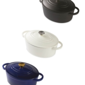 Oval Cast Iron Casserole Dish