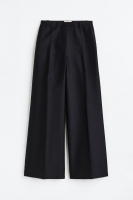 HM  Silk-blend tailored trousers