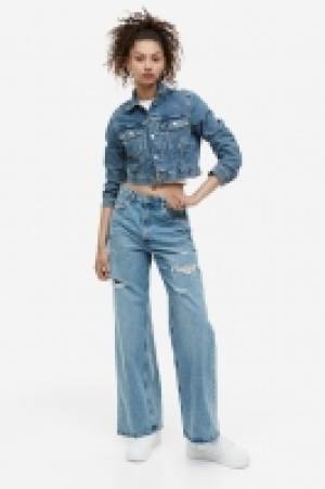 HM  Wide High Jeans