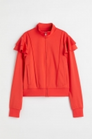 HM  Flounce-trimmed track jacket