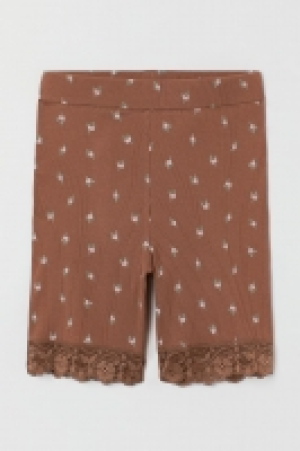 HM  Lace-trimmed cycling shorts