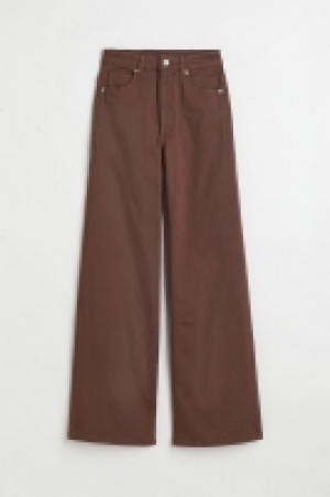 HM  Wide twill trousers