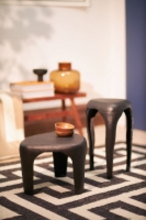 HM  Metal coffee table