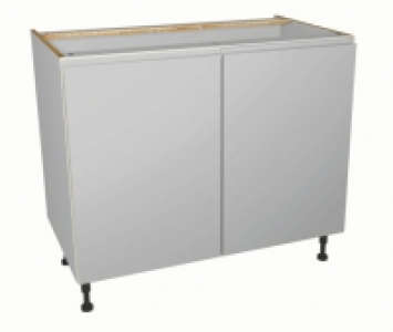 Wickes  Wickes Madison Grey Gloss Handleless Base Unit - 1000mm