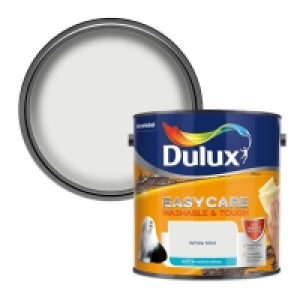 Homebase  Dulux Easycare Washable & Tough Matt Paint White Mist - 2.5L