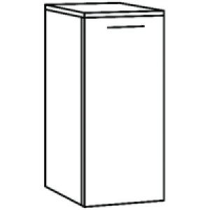 Mid Tower Unit Natural Oak 400mm