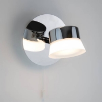 Homebase  Paisley 4.5w LED Bathroom Single Wall Light