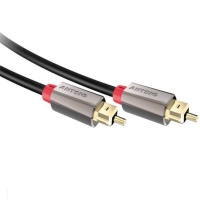 Homebase  Antsig Toslink Premium Fibre Optic Audio Cable 2m