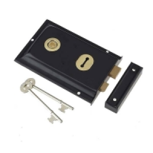 Homebase  Yale P334 Rim Lock - Brass