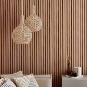 Homebase  Panel Company Vox Linerio SLine Slat Wall Panel - Natural
