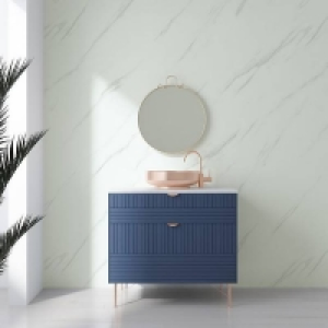 Panel Company Large White Carrara Shower Panel £51.29