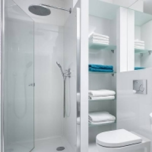 Homebase  Panel Company Large White Gloss Shower Panel
