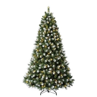 Homebase  7ft Derry Spruce Pre-lit Premium Christmas Tree
