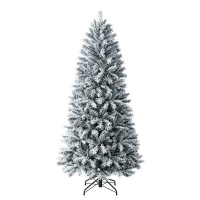 Homebase  7ft Snowy Vancouver Spruce Artificial Christmas Tree