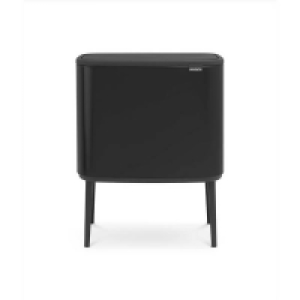 Homebase  Brabantia Bo Touch Bin, 11 + 23L, Matt Black