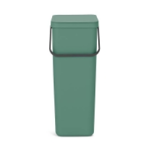 Homebase  Sort & Go Recycle Bin - 40L - Green