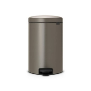 NewIcon Pedal Bin - 20L - Platinum