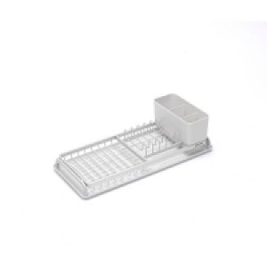 Brabantia SinkSide Compact Dish Drying Rack - Light Grey