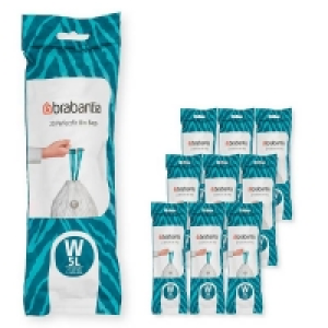 PerfectFit Bags (Code W) 5L - 200 Bags - White