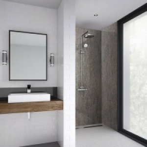 Homebase  Wetwall Copper Alloy - 590mm Tongue & Groove - Laminate