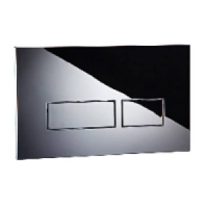 Homebase  Bathstore Flush Plate Chrome