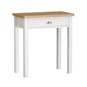 QDStores  Jasmine Dressing Table Oak White