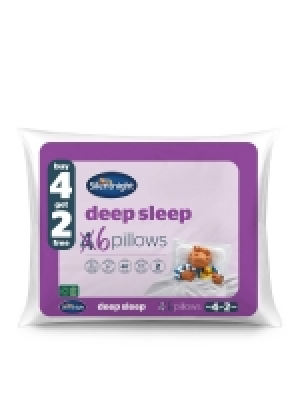 Deep Sleep Pillow Pack - Set of 4 (plus 2 extra FREE!) £35.99